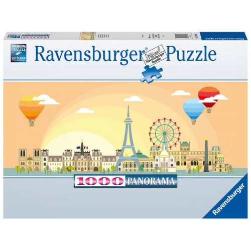 Ravensburger - Ein Tag in Paris, 1000 Teile