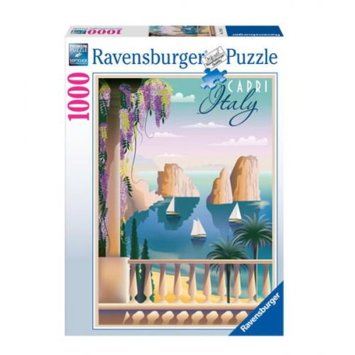 Ravensburger 17615 - Postcard from Capri, Italy