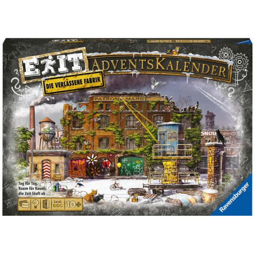 Ravensburger - Exit Adventskalender Die verlassene Fabrik