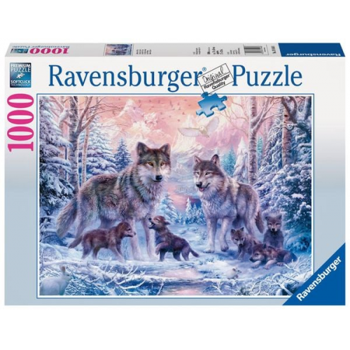 Puzzle Ravensburger Arktische Wölfe 1000 Teile