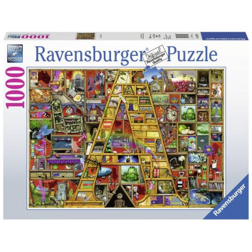 Puzzle Ravensburger Awesome Alphabet "A" 1000 Teile