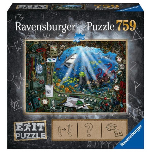 EXIT Puzzle Ravensburger Im U-Boot 759 Teile