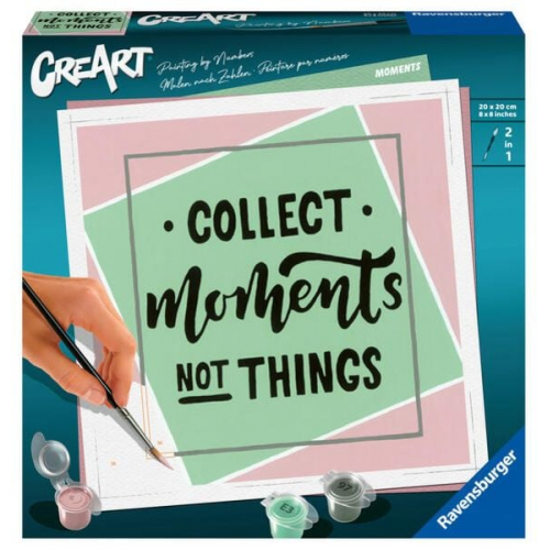 Ravensburger - Malen nach Zahlen - CreArt - Collect Moments, not Things