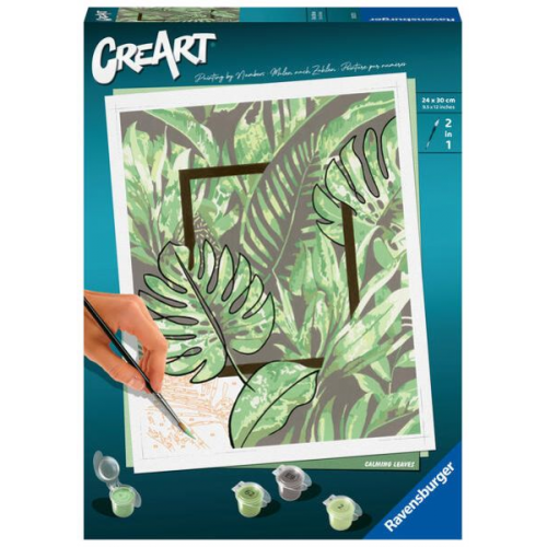 Ravensburger - Malen nach Zahlen - CreArt - Calming Leaves