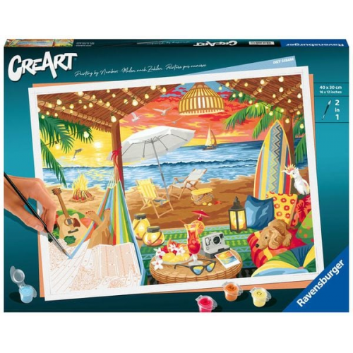 Ravensburger - Malen nach Zahlen - CreArt - Cozy Cabana