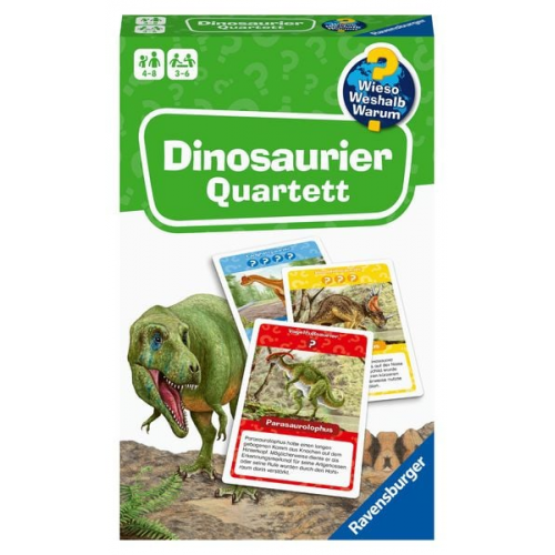 Ravensburger - Wieso? Weshalb? Warum? Dinosaurier Quartett