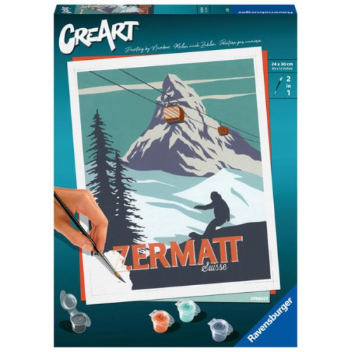 Ravensburger - Malen nach Zahlen - CreArt - Zermatt