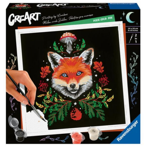 Ravensburger - Malen nach Zahlen - CreArt - Pixie Cold: Fox