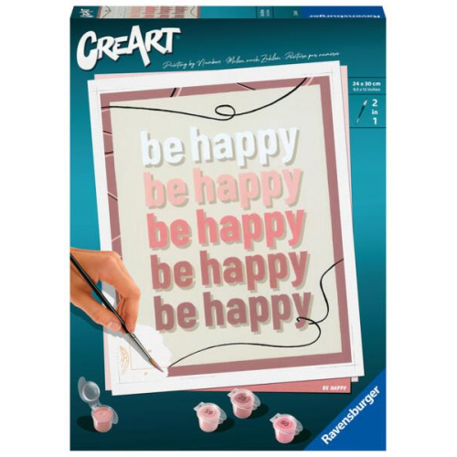 Ravensburger - Malen nach Zahlen - CreArt - Be Happy