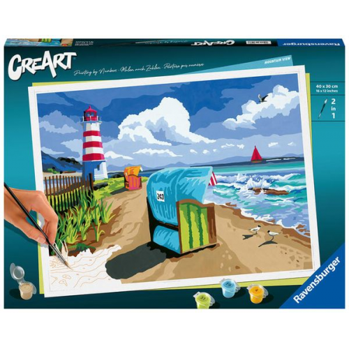 Ravensburger - Malen nach Zahlen - CreArt - Holiday on the Baltic Sea