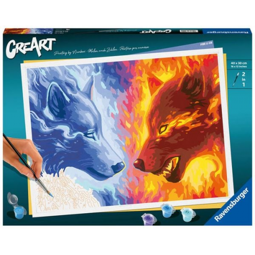 Ravensburger - Malen nach Zahlen - CreArt - Fire & Ice