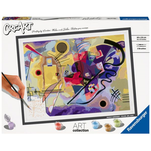 Ravensburger - ART Collection: Yellow, Red, Blue Kandinsky