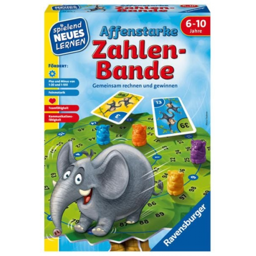 Ravensburger - Affenstarke Zahlen-Bande