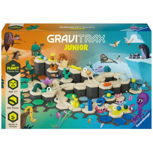 Ravensburger - GraviTrax Junior Starter-Set XXL Planet