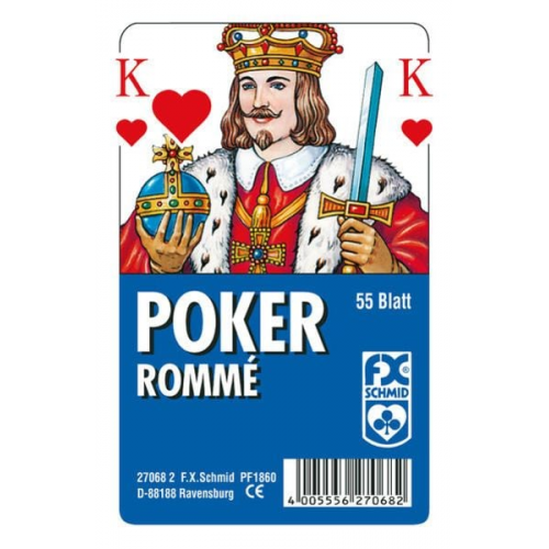 Ravensburger Traditionelle Spielkarten, Poker, Rommé, französisches Bild