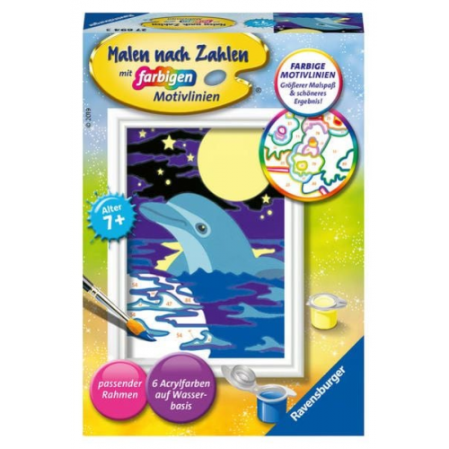 Ravensburger - Malen nach Zahlen - Kleiner Delfin