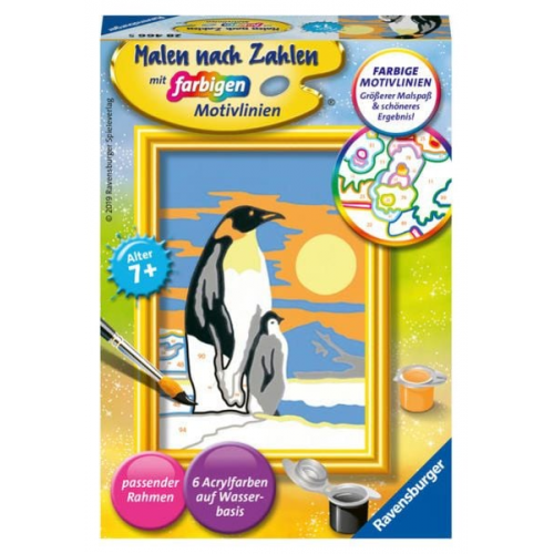 Ravensburger - Malen nach Zahlen - Süße Pinguine