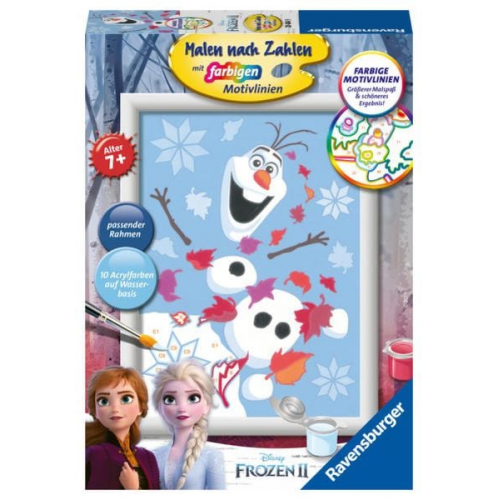 Ravensburger - Malen nach Zahlen - Frozen 2 - Fröhlicher Olaf