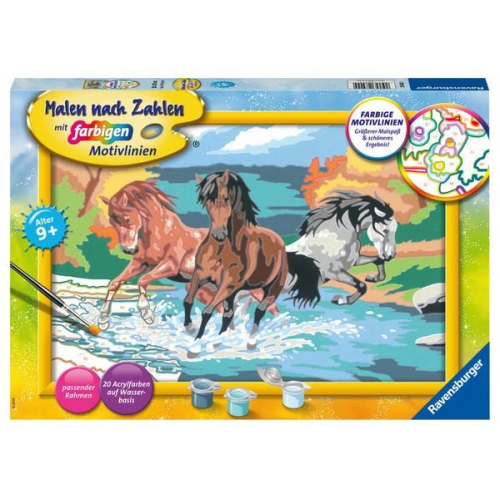 Ravensburger - Malen nach Zahlen - Stolze Wildpferde