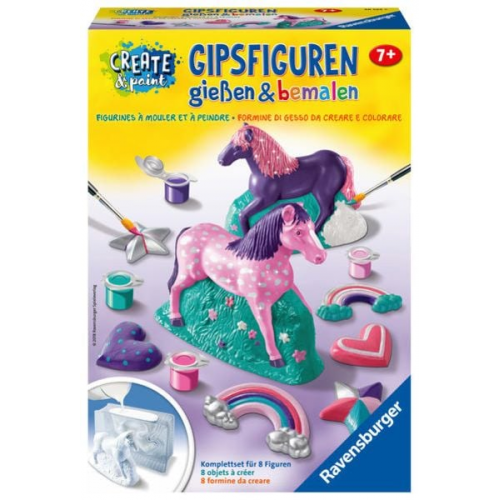 Ravensburger - Create & Paint - Gipsfiguren gießen - Fantasy Horse