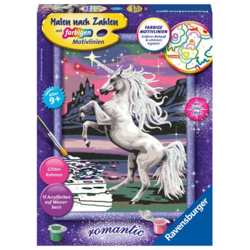 Ravensburger Malen nach Zahlen, Magisches Einhorn