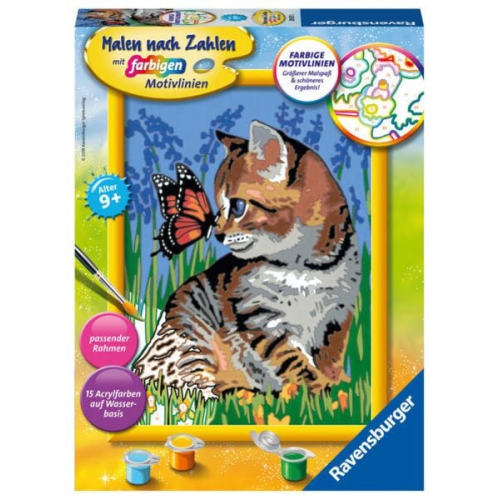 Ravensburger - Katze mit Schmetterling