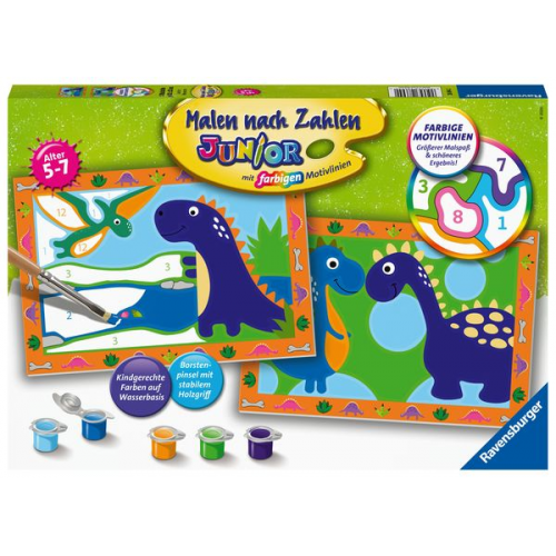 Ravensburger - Malen nach Zahlen - Land der Dinosaurier