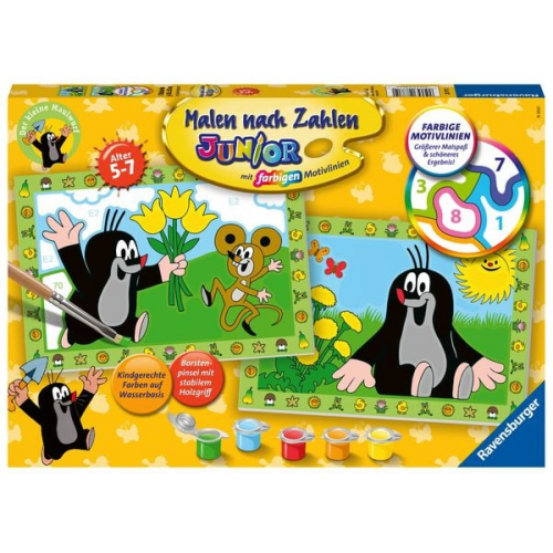 Ravensburger - Malen nach Zahlen - Der kleine Maulwurf