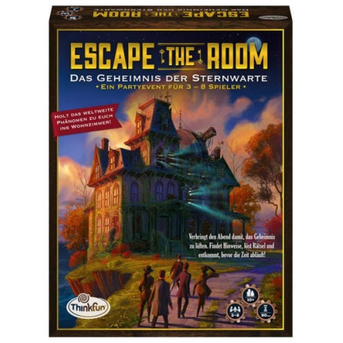 Ravensburger ThinkFun®, Escape the Room - Das Geheimnis der Sternwarte, Partyspiel