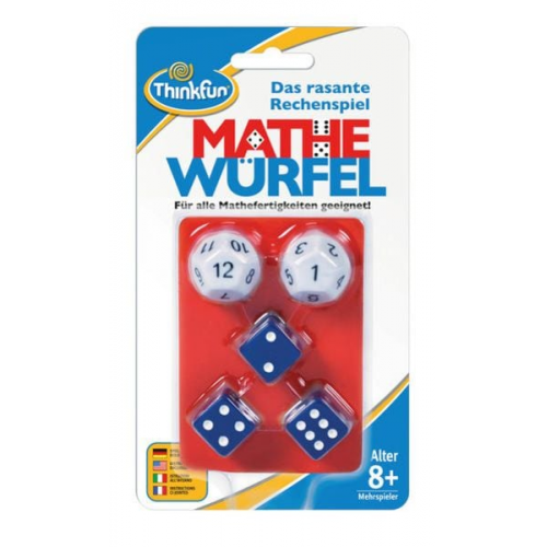 Ravensburger ThinkFun®, Mathe Würfel, Das rasente Rechenspiel, Lernspiel