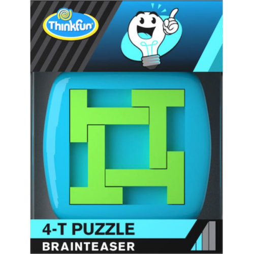 Ravensburger 76382 - ThinkFun®, 4-T Puzzle, Brainteaser, Denkspiel