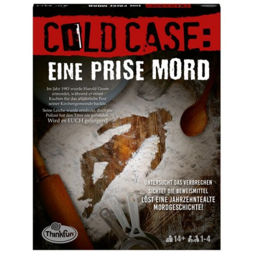 ThinkFun - Cold Case: Eine Prise Mord