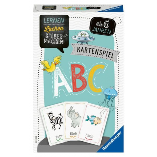 Ravensburger - Lernen Lachen Selbermachen: Kartenspiel ABC