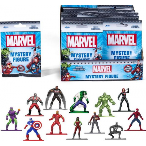 Marvel Blind Pack Nanofigs, 12-sort.