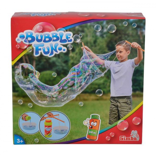 Simba 107282270 - Bubble Fun Seifenblasen Lasso, Mehrfarbig