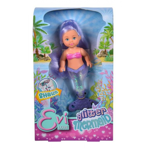 Evi Love Glitter Mermaid, 3-sortiert