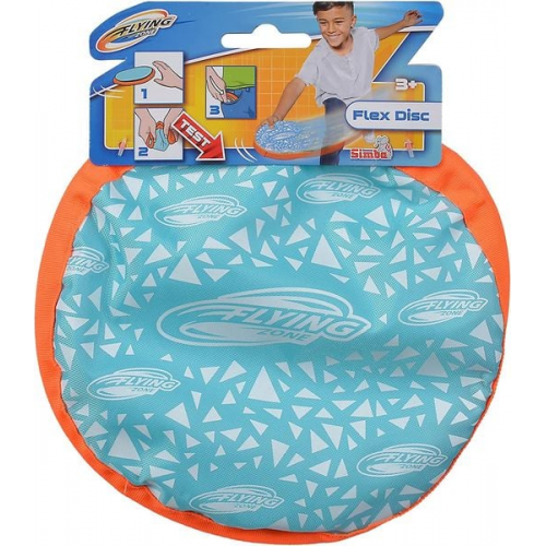 Simba 107206144 - Flying Zone, Flex Disc, Wurfscheibe (faltbar), 20 cm