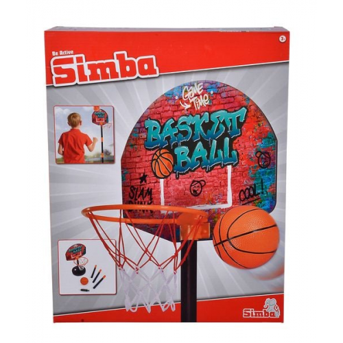 Simba - Be Active - Basketball Set mit Ständer