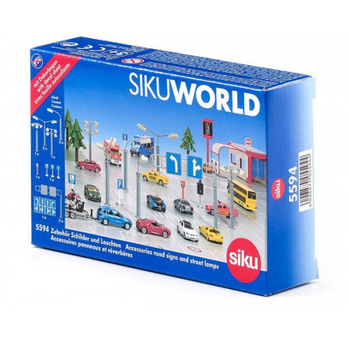 SIKU World - Zubehör Schilder und Leuchten