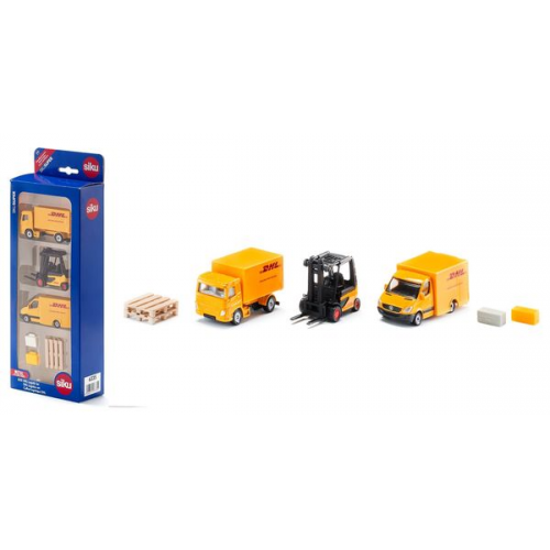 SIKU Geschenkset - DHL Logistik Set