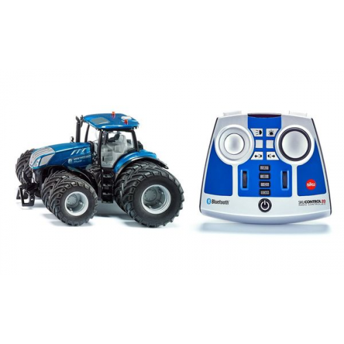 SIKU - New Holland T7.315 mit Doppelreifen, Bluetooth App