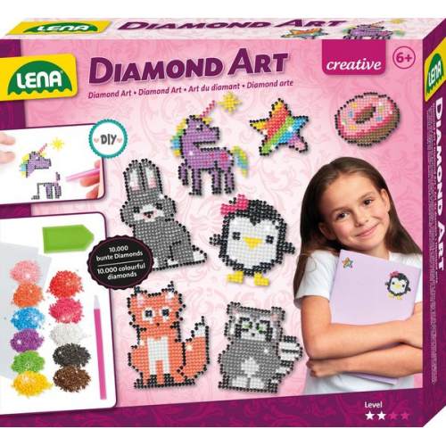 Lena - Diamond Art, Faltschachtel