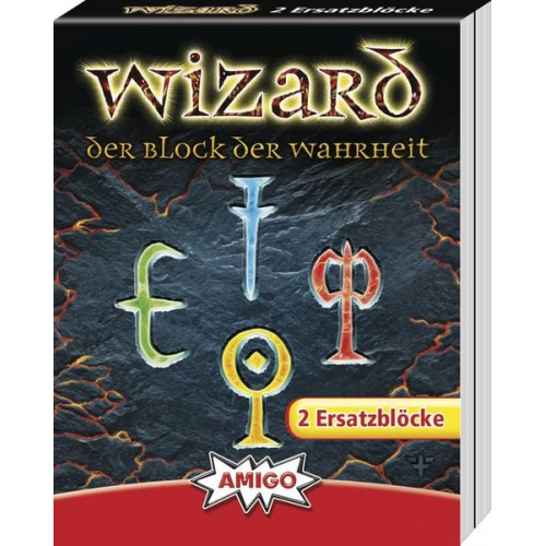 Wizard - der Block der Wahrheit, 2 Ersatzblöcke (Spiel-Zubehör)