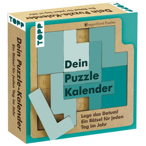 Dein Puzzle-Kalender. Lege das Datum - ein Rätsel für jeden Tag im Jahr