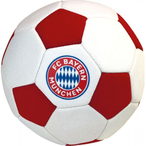 FCB Neopren Mini Fußball 15cm, Größe 2, 100-120g, ca. 46-48cm Umfang