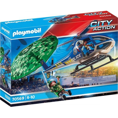 PLAYMOBIL® 70569 Polizei-Hubschrauber: Fallschirm-Verfolgung