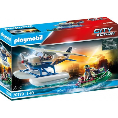 Playmobil® 70779 Polizei-Wasserflugzeug: Schmuggler-Verfolgung