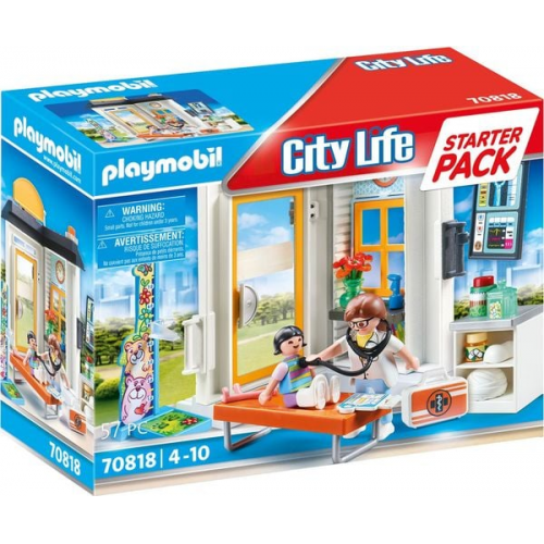 PLAYMOBIL 70818 - City Life - Starter Pack Kinderärztin