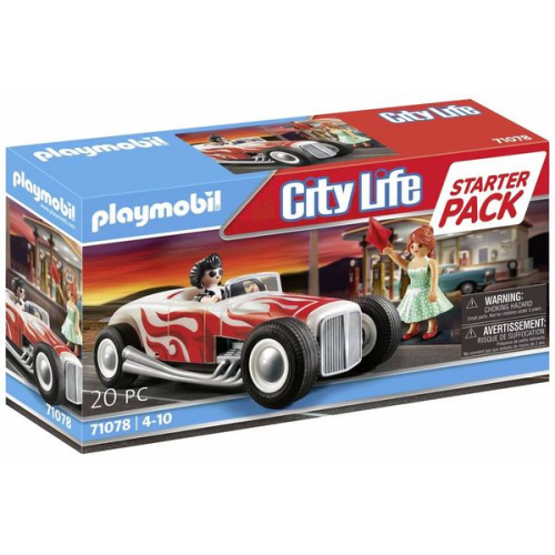 Playmobil® City Life Starter Pack Hot Rod 71078