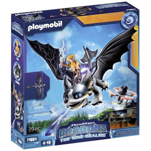 PLAYMOBIL 71081 - Dragons, Die 9 Welten - Thunder & Tom